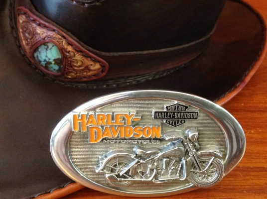 ขายหัวเข็มขัด Vintage Harley Davidson จัดส่งฟรี