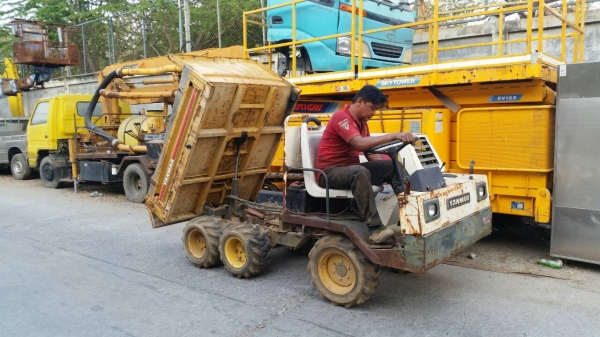ขาย รถบรรทุก ดั้มเปอร์ ล้อยาง เอวอ่อน เครื่องดีเชล 2 สูบ YANMAR เก่าญี่ปุ่น พร้อมใช้ ชมวีดีโอได้ครับ