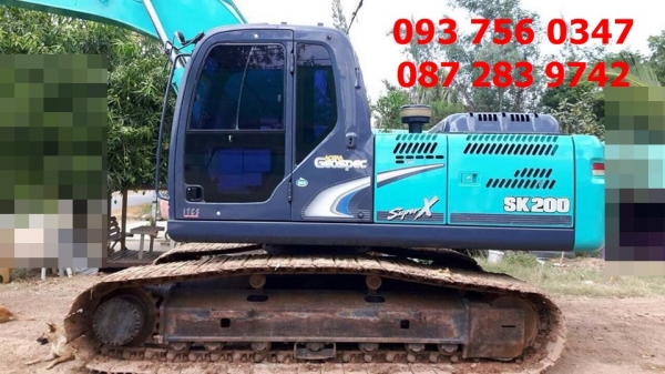 ขายรถแบคโฮ KOBELCO SK 200-8