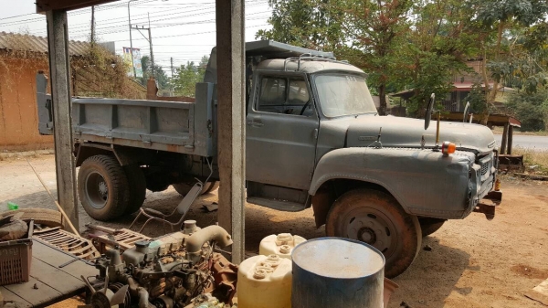 ขาย 6 ล้อดั้ม หัวยาว คัสซีสวยตลอดเส้น เครื่อง DA120 เฟืองท้ายใหญ่ ทะเบียนครบพร้อมโอน