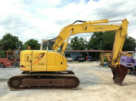 SUMITOMO SH 125X-3 ปี 2004 เก่าญี่ปุ่น เดิมๆ สวยมาก ชั่วโมงน้อย โทร.090-986-2521 อ๊อบ