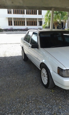 ขายถูก 39,000 โตโยต้าเครื่อง 4A แรงๆ สีใหม่ขาวมุก