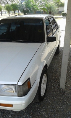 ขายถูก 39,000 โตโยต้าเครื่อง 4A แรงๆ สีใหม่ขาวมุก