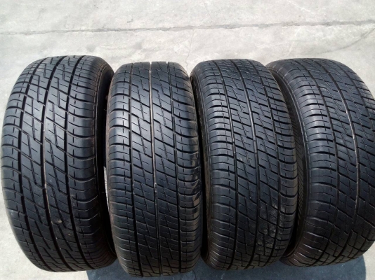 215/65R15 BRIDGESTONE LEO 627 สวยครับ ชุด 4 เส้น tel.081-427-3941 ไอดีไลน์  0814273941