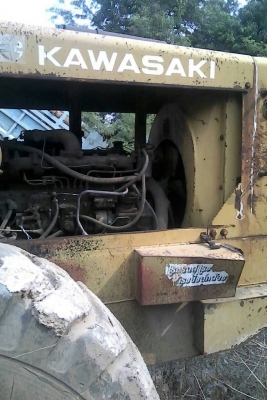 ขายด่วนครับ รถตักล้อยาง คาวา 70 B เอกสารเล่มทะเบียน รถสวยพร้อมใช้งาน