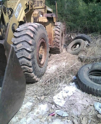 ขายด่วนครับ รถตักล้อยาง คาวา 70 B เอกสารเล่มทะเบียน รถสวยพร้อมใช้งาน