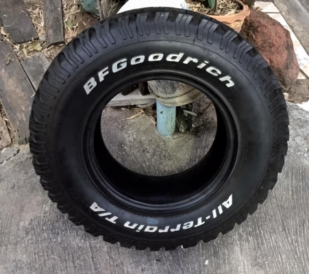 ขายยางbf all terrain 265/70/16 สภาพใหม่ ดอกติดเหมวดเต็ม