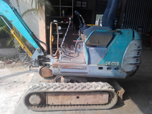 แบ็คโฮเล็ก kobelco sk015 สวยๆถูกๆครับ ไปสารคามแล้วครับ