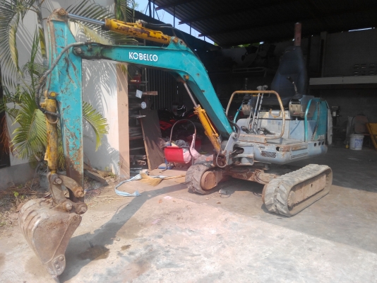 แบ็คโฮเล็ก kobelco sk015 สวยๆถูกๆครับ ไปสารคามแล้วครับ