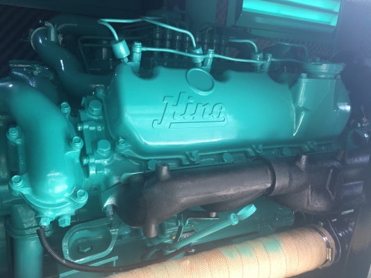 เครื่องปั่นไฟHINO IF 250 Kva.รับประกัน 12 เดือน เครื่องปั่นไฟHINO IF 250 Kva.รับประกัน 12 เดือน