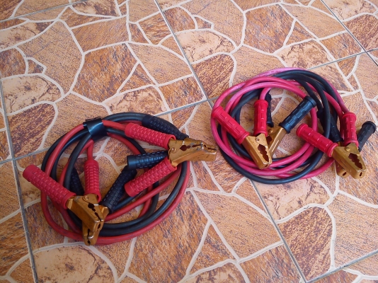 สายพ่วงแบตเตอรี่รถยนต์เส้นใหญ่ มือสองจากญี่ปุ่น