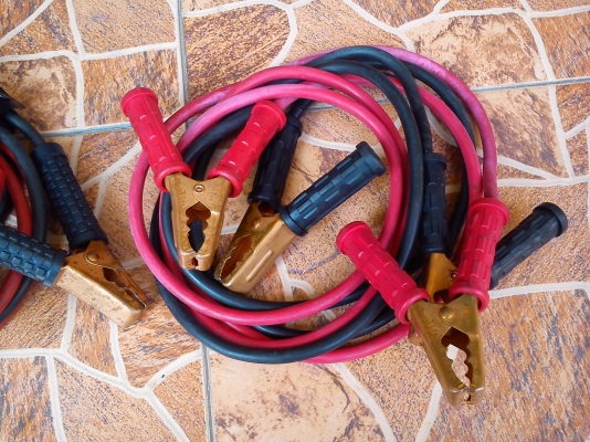 สายพ่วงแบตเตอรี่รถยนต์เส้นใหญ่ มือสองจากญี่ปุ่น