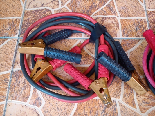 สายพ่วงแบตเตอรี่รถยนต์เส้นใหญ่ มือสองจากญี่ปุ่น