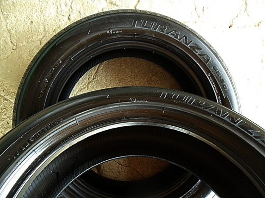 ยางขอบ17 บริดสโตน 215-55-R17ลงพื้นปี14 (4เส้น3,500)