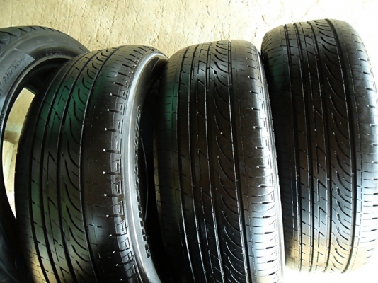 ยางขอบ17 บริดสโตน 215-55-R17ลงพื้นปี14 (4เส้น3,500)