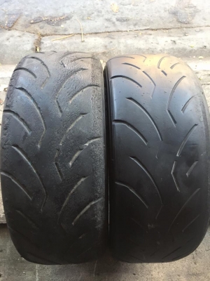 ขายยาง DUNLOP DIREZZA03G 195-55-15 ปี06,12 เอาไปใส่หล่อๆ ไม่มีปะ คู่ละ 800 บาท (แปดร้อยบาท)