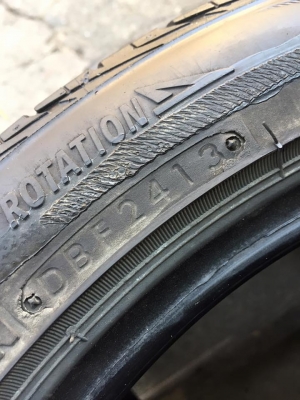 ขายยาง BRIDGESTONE MY02 205-45-16 ปี12,13 ใช้งานยาวๆ ไม่มีปะ คู่ละ 1,500 บาท