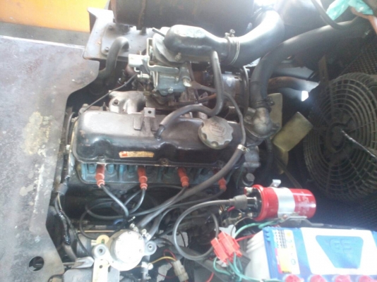 TOYOTA FG15-5 เครื่องเบนซิน  สภาพดี  พร้อมลงงานหนักสบาย