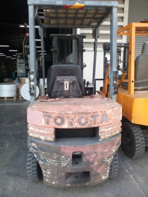 TOYOTA FG15-5 เครื่องเบนซิน  สภาพดี  พร้อมลงงานหนักสบาย