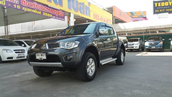 เครดิตดีฟรีดาวน์ MITSUBISHI TRITON 4DR ปี 2013 เกียร์ MT เครื่อง 2.5 VG.TUR BO สนใจติดต่อ 087-0399947 คุณอั๋น