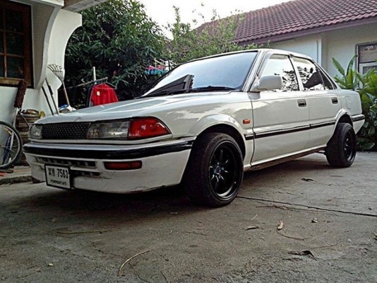 โตโยต้า โดเรม้อน ae90 เครี่อง4a fe แน่นๆ LPG เกียร์ธรรมดา