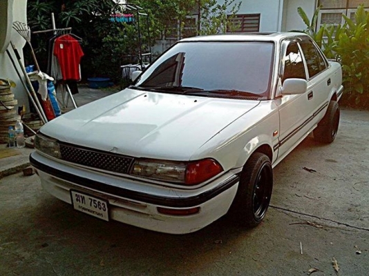 โตโยต้า โดเรม้อน ae90 เครี่อง4a fe แน่นๆ LPG เกียร์ธรรมดา