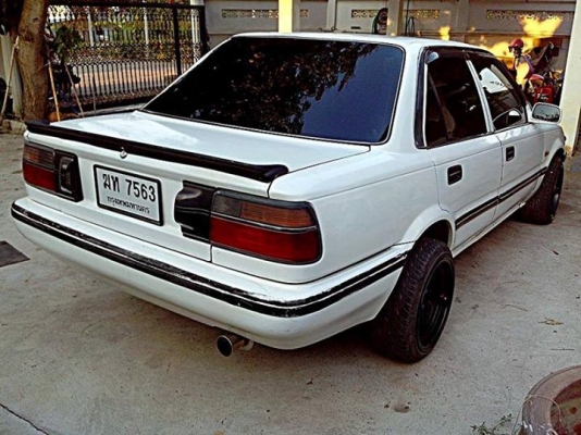 โตโยต้า โดเรม้อน ae90 เครี่อง4a fe แน่นๆ LPG เกียร์ธรรมดา