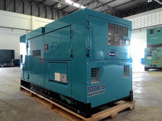 เครื่องปั่นไฟ DCA-100ESI ของใหม่ Brand New DENYO DCA-100ESI เครื่องปั่นไฟ DCA-100ESI ของใหม่ Brand New DENYO DCA-100ESI