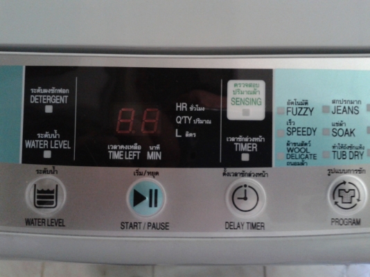 ขายเครื่องซักผ้าใหม่ ฮฺิติชิ ออโต้ 8 กก.