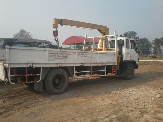 ขายรถบรรทุก 6 ล้อ ISUZU  ร็อกกี้ ติดเครน TADANO 3 ตัน 3 ปลอก 2 ชัก