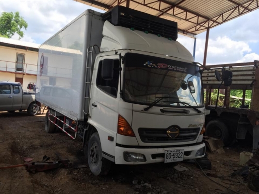 ขาย รถ6ล้อตู้เย็น ติดตั้งเครื่องทำความเย็น/HINO/รุ่น FC4J/144 แรงม้า/ปี49