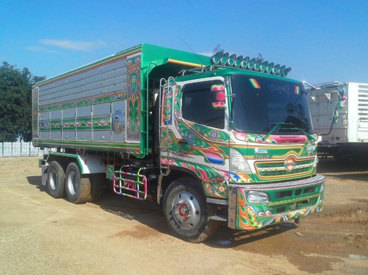ขายสด-ผ่อน รถ 10 ล้อ ดัมพ์ ยี่ห้อ HINO รุ่น FM1J 260 แรงม้า ปี 2557