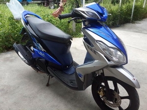 ขาย Yamaha mio 125 เครืองเดิม ระบบไฟใช้งานได้ทกจุด ชุดสีเดิมไม่มีแตก  ภาษีไม่ขาดต่อ มีเล่ม เอกสารพร้อมชุดโอนครบ อยุ่ที่ดอนเมือง กรุงเทพ ราคา 16000 เบอ 0891123302 line progress7109 สวยๆงามๆมาดูรถนัดก่อนนะครับต่อรองกันได้ครับคุยง่ายๆ