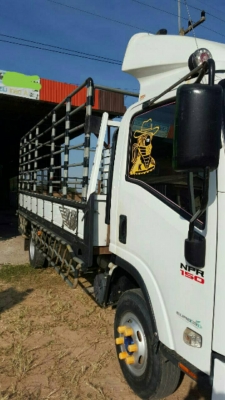 หกล้อ อีซูซุ NPR150ปี54ช่วงยาว5ม สภาพดีสวยเดิมๆใช้งานน้อย เล่มทะเบียนพร้อมโอน