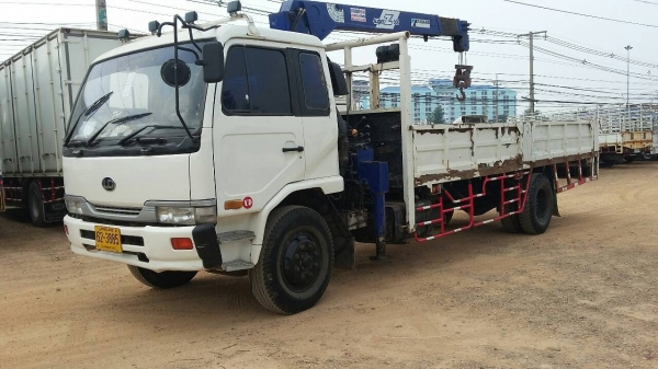 ขายสด-ผ่อน รถเครน 4.5 ตัน/3 ปอก/รุ่นPKB 214/216 แรงม้า/กระบะยาว 6.7 เมตร/ปี2555