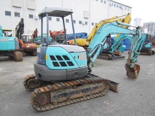 Kobelco SK35SR-2E เก่าญี่ปุ่น พร้อมไลน์หัวเจาะ