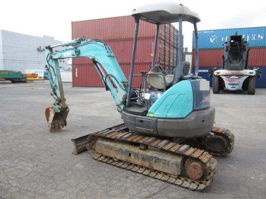 Kobelco SK35SR-2E เก่าญี่ปุ่น พร้อมไลน์หัวเจาะ