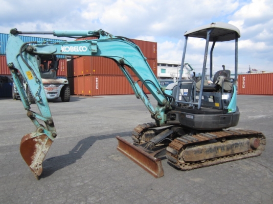 Kobelco SK35SR-2E เก่าญี่ปุ่น พร้อมไลน์หัวเจาะ