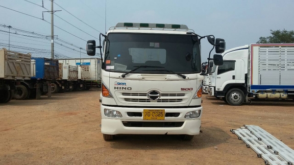 ขายสด-ผ่อนรถ 6 ล้อ กระบะคาร์โก้ยาว 6.50 เมตร HINO/FG8J/212 แรงม้า/ปี 57 ขายสด-ผ่อนรถ 6 ล้อ กระบะคาร์โก้ยาว 6.50 เมตร HINO/FG8J/212 แรงม้า/ปี 57