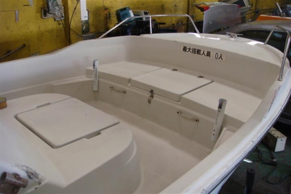 ขายเรือตกปลา yanmar 24ฟุต เครื่อง yamaha 115