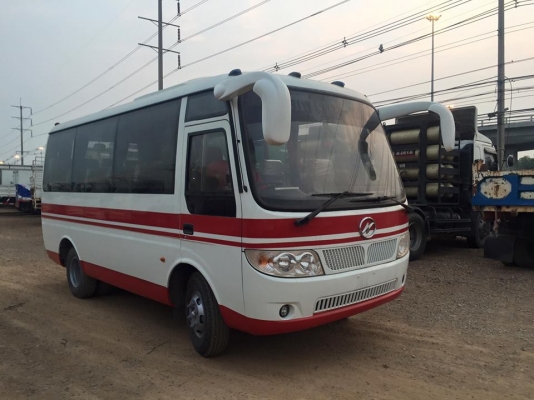 รถมินิบัส 18 ที่นั่ง/ยี่ห้อ HIGER/ติด NGV 4 ถัง/เบาะกำมะหยี่/แอร์แขวน/ยาว 6 เมตร