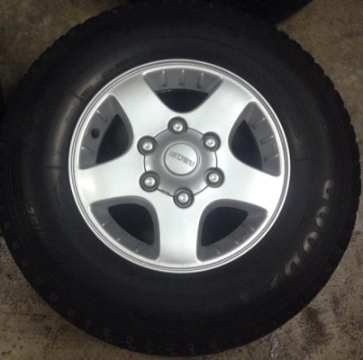 แม็กขอบ15 IZUSU พร้อมยาง 225-75-15