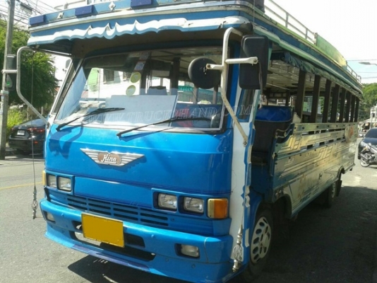 รถโดยสารสองแถว ยี่ห้อ HINO 117 แรงม้า  ปีจดทะเบียน 2531