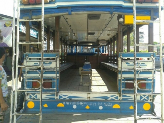 รถโดยสารสองแถว ยี่ห้อ HINO 117 แรงม้า  ปีจดทะเบียน 2531