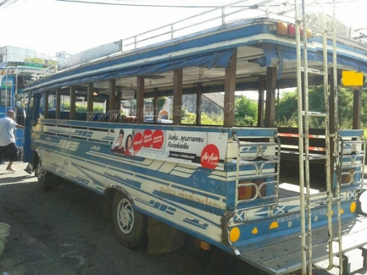 รถโดยสารสองแถว ยี่ห้อ HINO 117 แรงม้า  ปีจดทะเบียน 2531