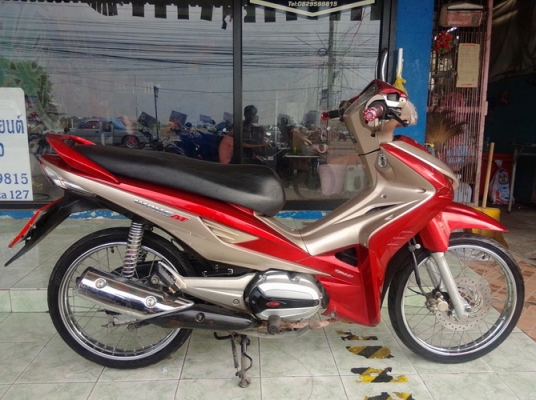 HONDA WAVE 110i-AT สีไอรอนแมน รถปี53 เอกสารครบพร้อมโอน