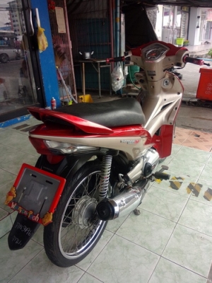 HONDA WAVE 110i-AT สีไอรอนแมน รถปี53 เอกสารครบพร้อมโอน