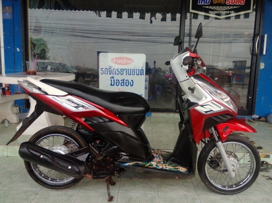 Honda Click 110i สีแดง รถปี52 รถเดิมๆพร้อมใช้งาน ราคาถูกครับ