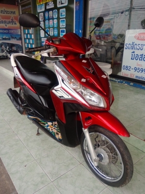 Honda Click 110i สีแดง รถปี52 รถเดิมๆพร้อมใช้งาน ราคาถูกครับ