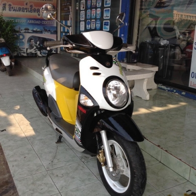 Yamaha Fiore ลายใหม่ล่าสุด รถปี55 หัวฉีดประหยัดน้ำมัน ราคาถูกครับ